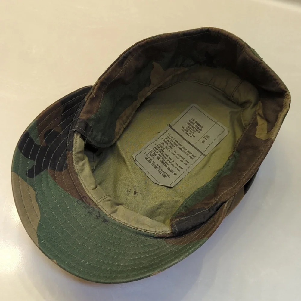 Camo Cap with Flap - Picture 7 of 7